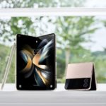 041_ecosystem_galaxy_zfold4_beige_spen_zflip4_pinkgold_Samsung