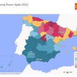 Mapa poder adquisitivo España