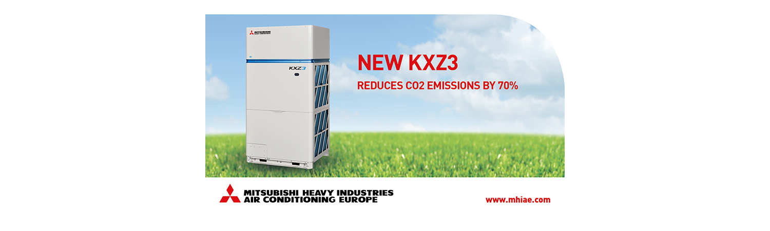 Mitsubishi Heavy Industries saca el sistema de climatización KXZ3, con refrigerante R32