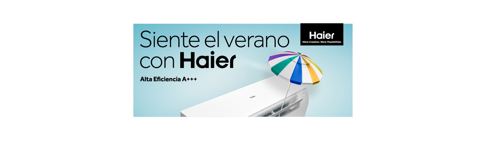 Llega la campaña «Siente el verano con Haier»