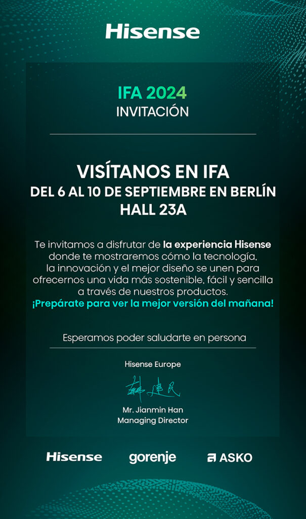 Hisense novedades IFA Berlín.