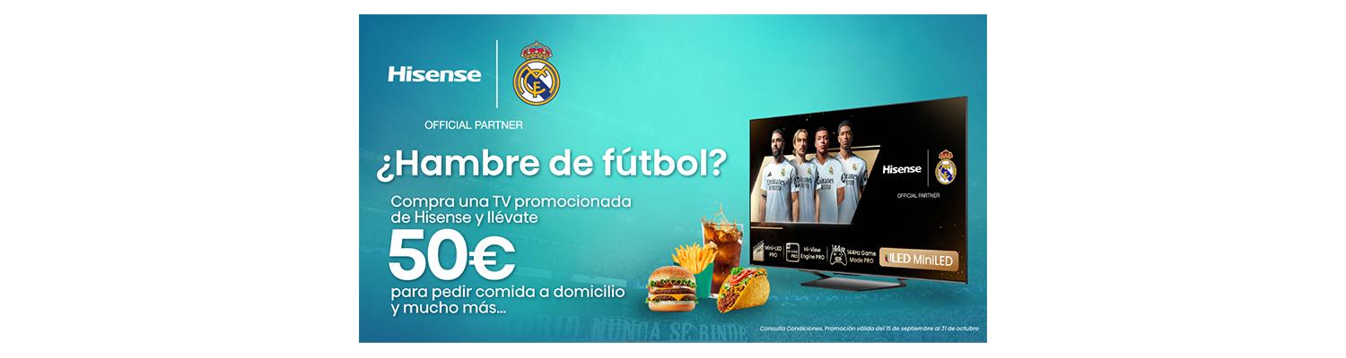Hisense lanza una nueva promoción para los amantes del fútbol