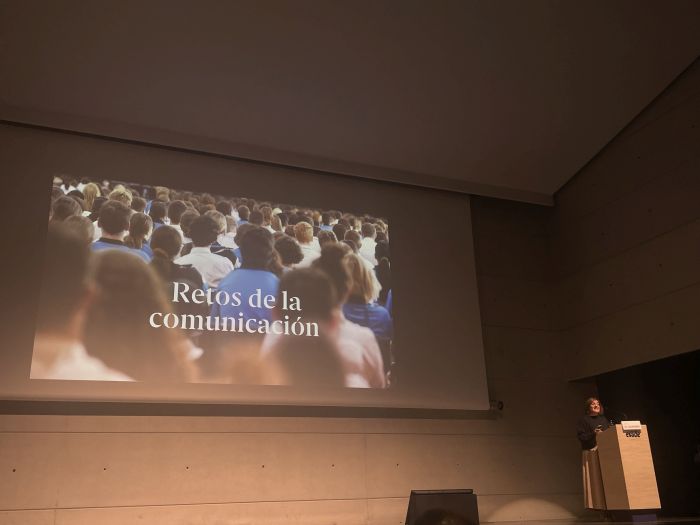 Mónica Colmenero (Atrevia), en la presentación del Barómetro del Retail 2024.