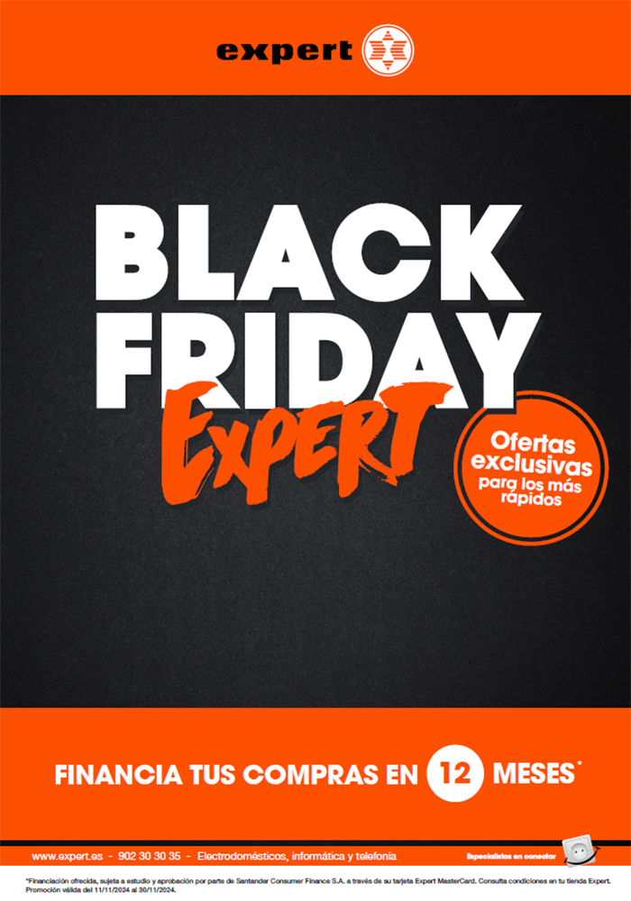 Expert Black Friday campaña.