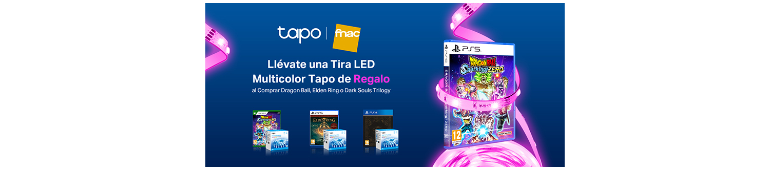 Fnac y Tapo se alían para brindar iluminación inteligente RGB a las partidas de videojuegos