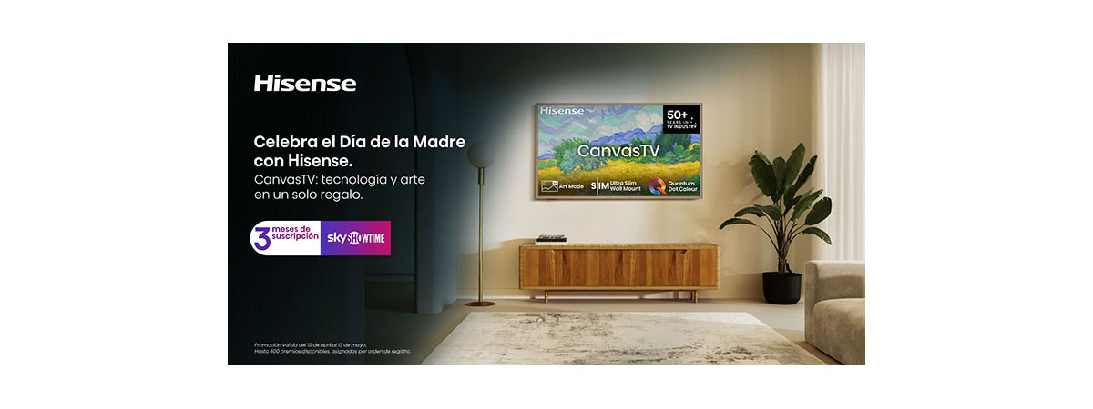 Nueva promoción de Hisense por el Día de la Madre