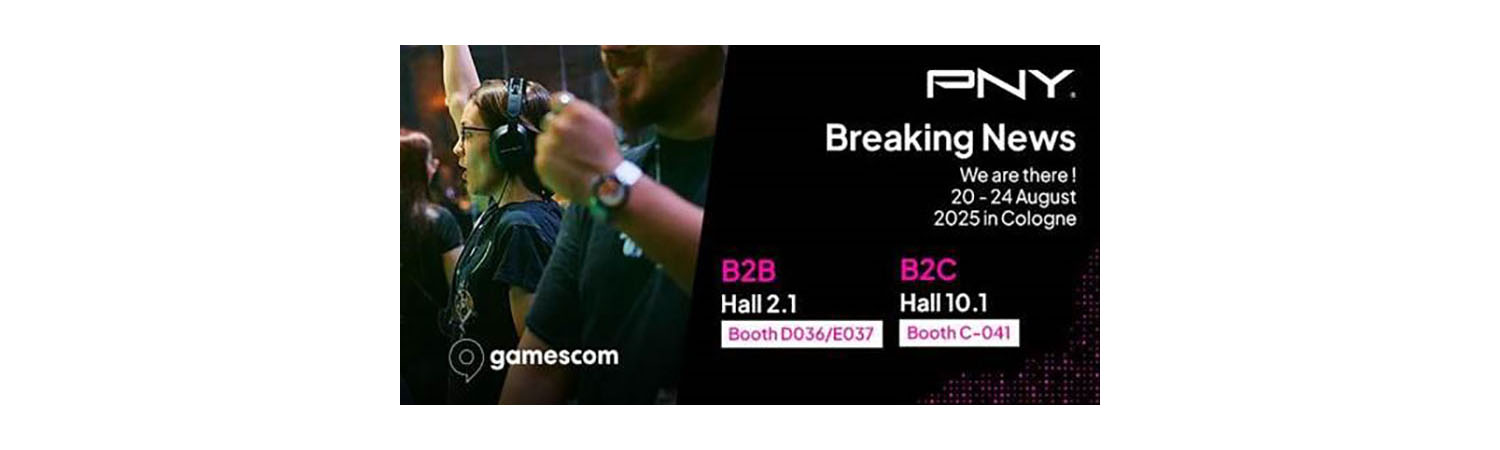 PNY participa por primera vez en Gamescom