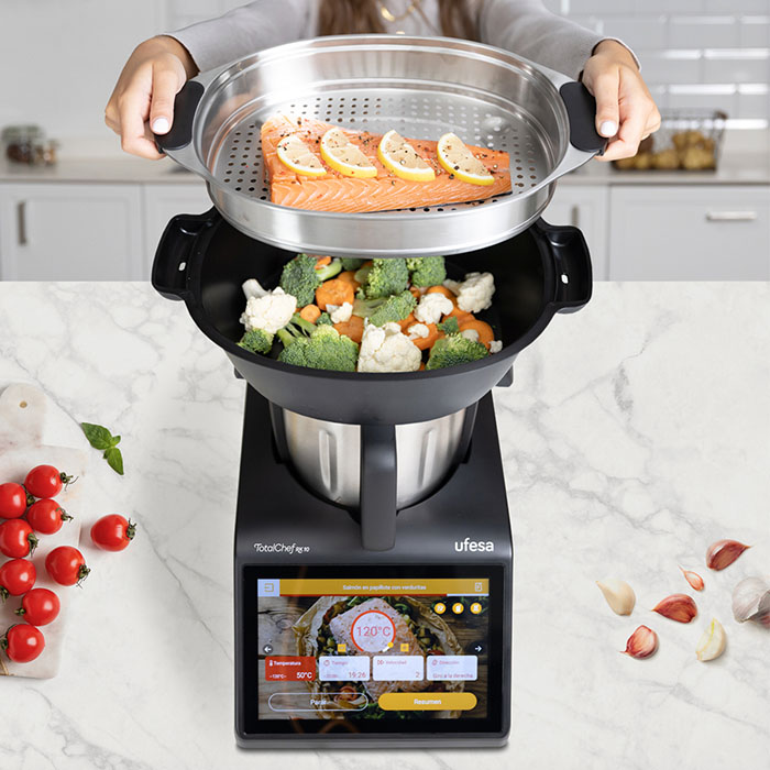 Cocina más rápido y de manera divertida con el TotalChef RK10 de Ufesa