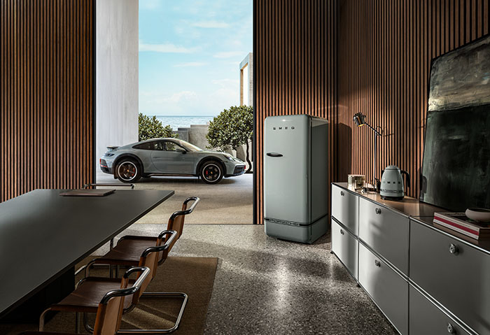 Porsche y Smeg presentan una nueva colección de electrodomésticos de cocina