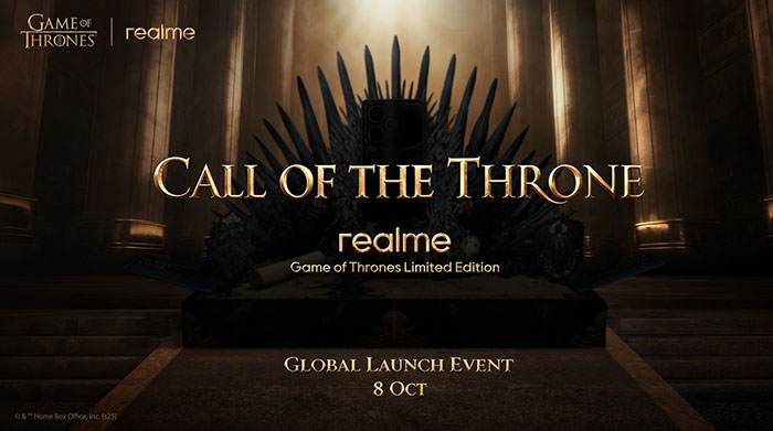Realme desarrolla un smartphone inspirado en Juego de Tronos