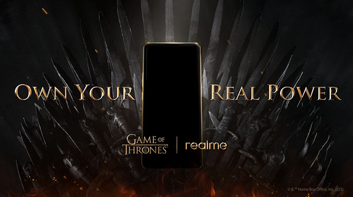Realme desarrolla un smartphone inspirado en Juego de Tronos