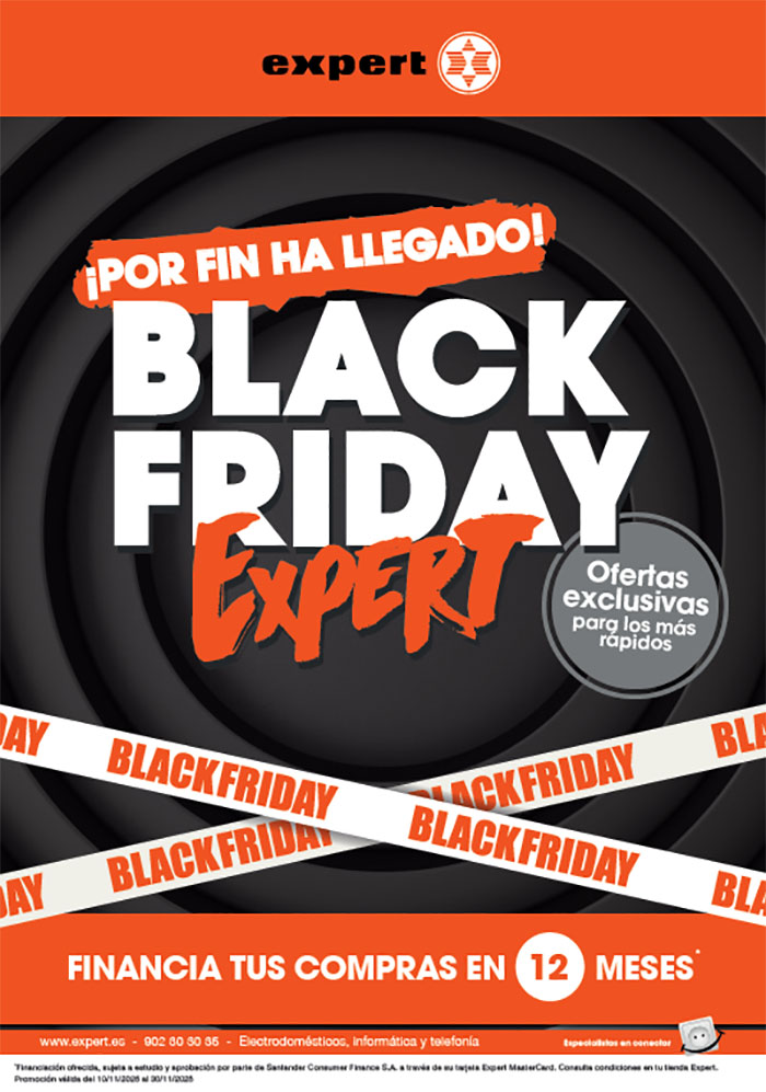 Expert da comienzo a su campaña de Black Friday