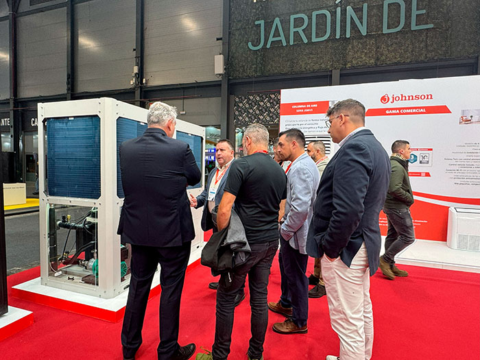 Johnson presenta en C&R 2025 sus novedades en climatización doméstica, comercial e industrial