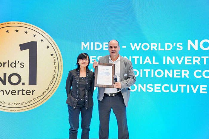 Midea triunfa en C&R 2025 con tres reconocimientos en la Galería de la Innovación