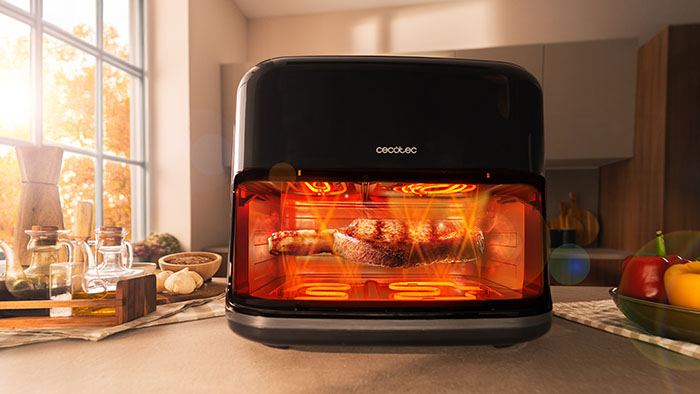 Recetas saludables y deliciosas, con la Cecofry&Grill Smokin'Prime de Cecotec