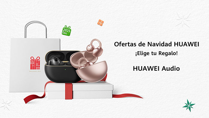 Las mejores ofertas navideñas de Huawei en 2025: relojes, auriculares y tablets