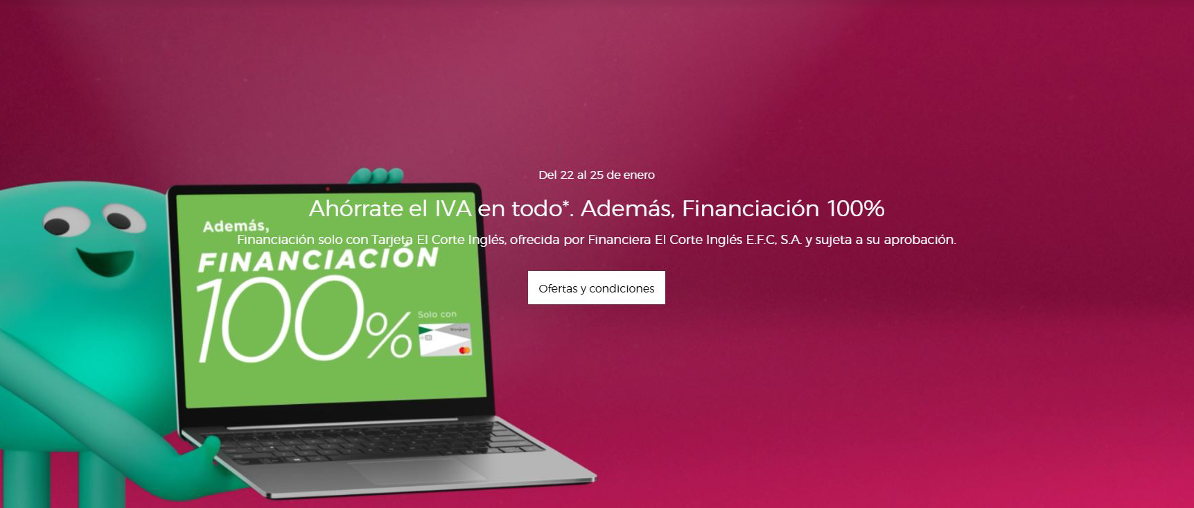 «Ahórrate el IVA», la nueva promoción de El Corte Inglés en electrónica y electrodomésticos