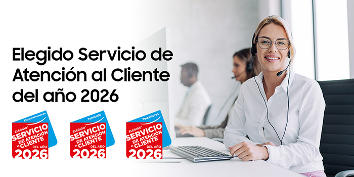Samsung, premiada por 8º año consecutivo por su servicio de atención al cliente