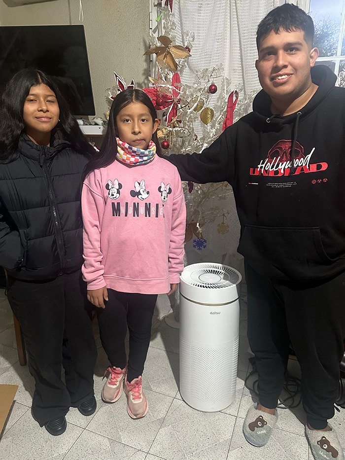 Eurofred dona 50 purificadores de aire a familias vulnerables