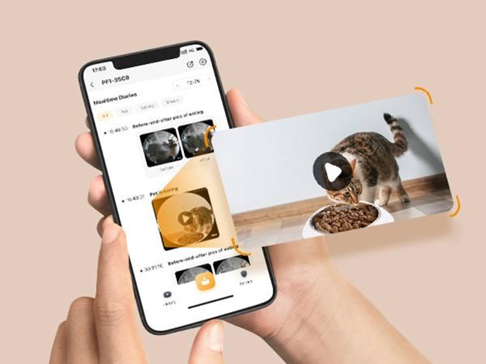 Imou lanza PF1, el comedero con IA que vigila la alimentación y el bienestar de las mascotas