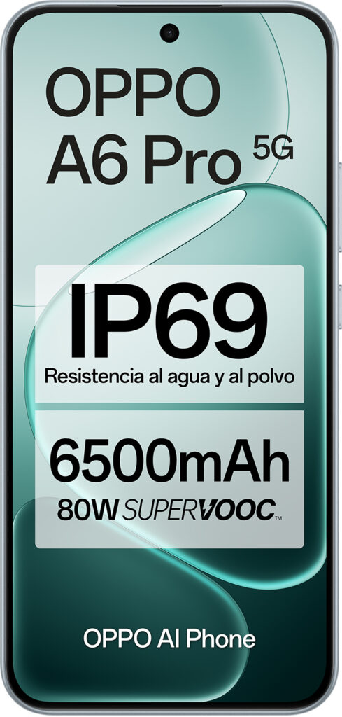 Oppo presenta la Serie A6 Pro, con batería de larga duración y alta resistencia