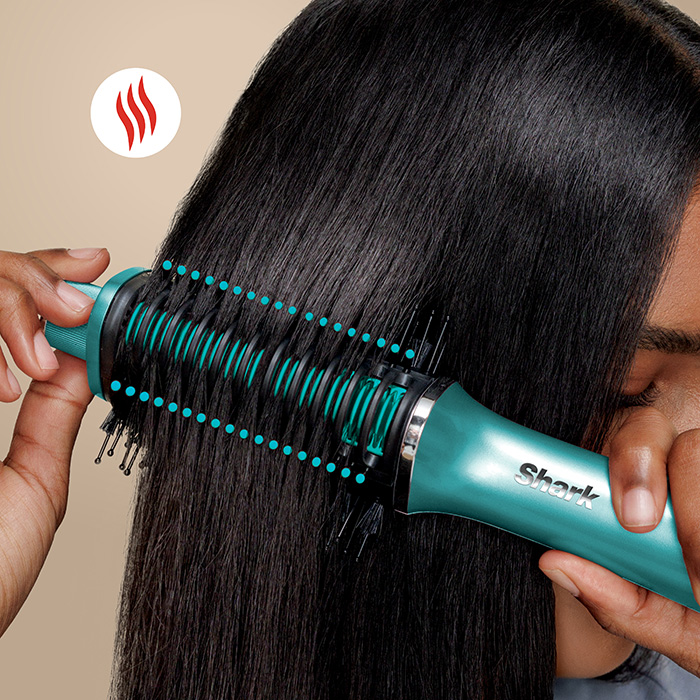 Shark Beauty estrena Shark Glossi, un cepillo térmico que aporta brillo y volumen al cabello