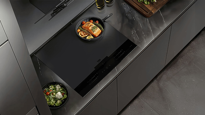 La nueva gama DeepBlack de Beko combina cocción uniforme y un acabado negro