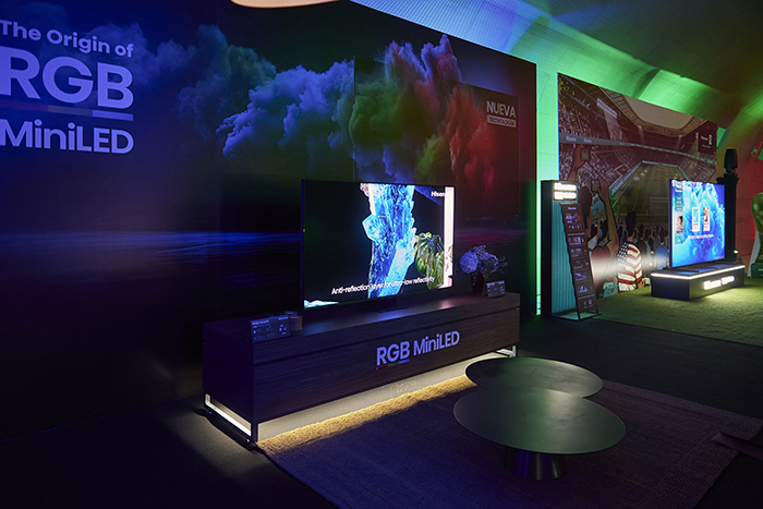 Hisense introduce en España la tecnología RGB MiniLED
