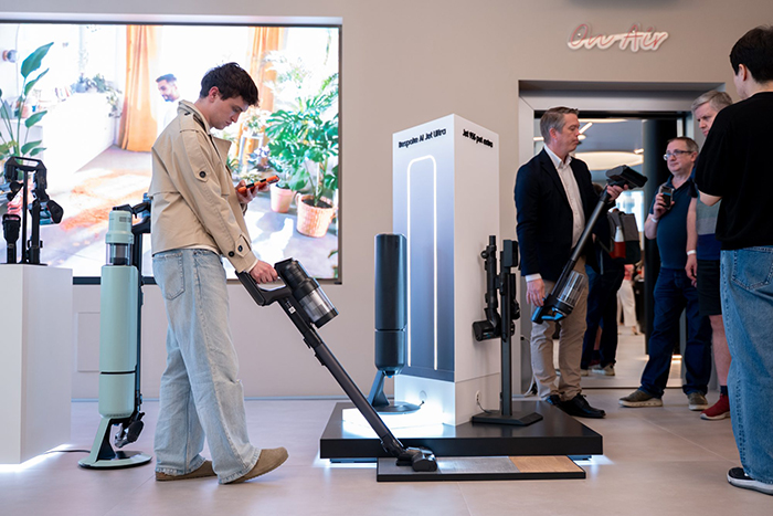 Samsung presenta en Milán su nueva gama Bespoke AI para el hogar conectado