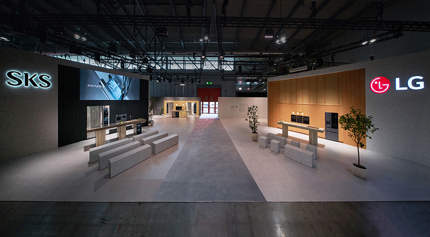 LG y Signature Kitchen Suite en Eurocucina 2026 Milán