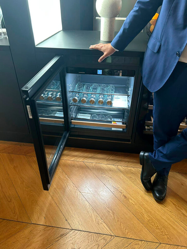 frigorífico para bebidas Liebherr bajo encimera