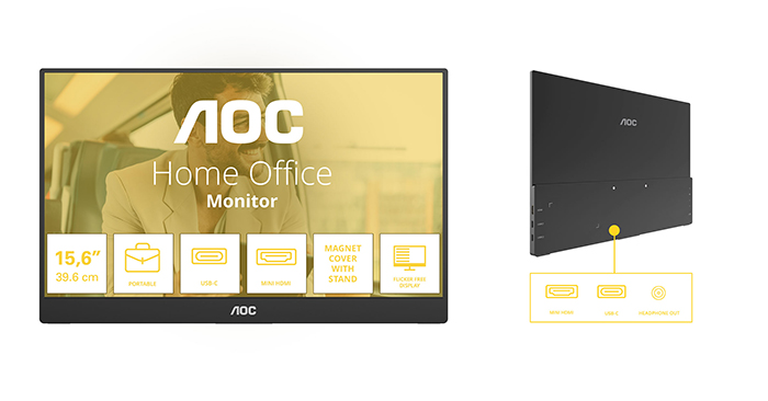 AOC 16T20E2: el monitor portátil que necesitas para trabajar mejor fuera de la oficina