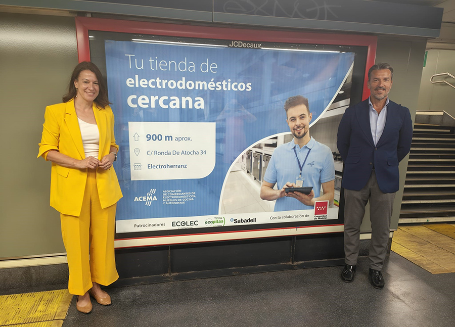 ACEMA promociona el comercio de proximidad en las estaciones de Metro de Madrid