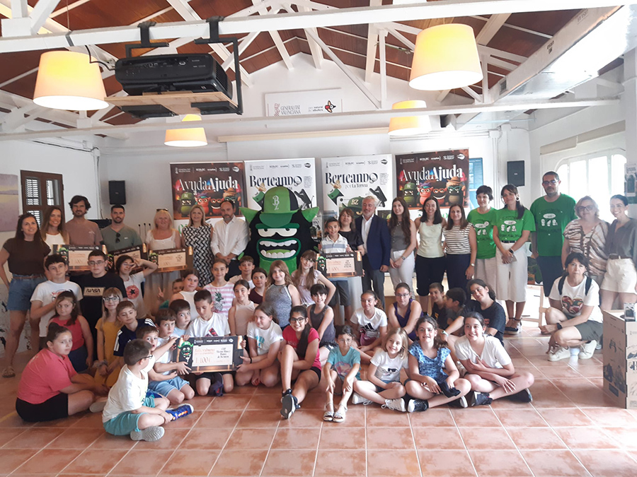 «Berto Zampapilas» supera los 22.800 kg de pilas recogidas en colegios valencianos