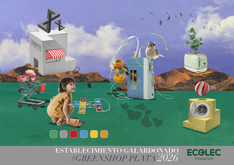 Ecolec premia a 35 comercios por su compromiso medioambiental en la 6ª edición de #GreenShop