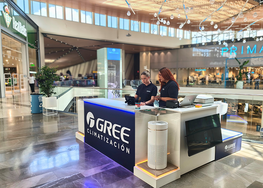 Gree abre sus primeros espacios Gree Store en centros comerciales de Sevilla