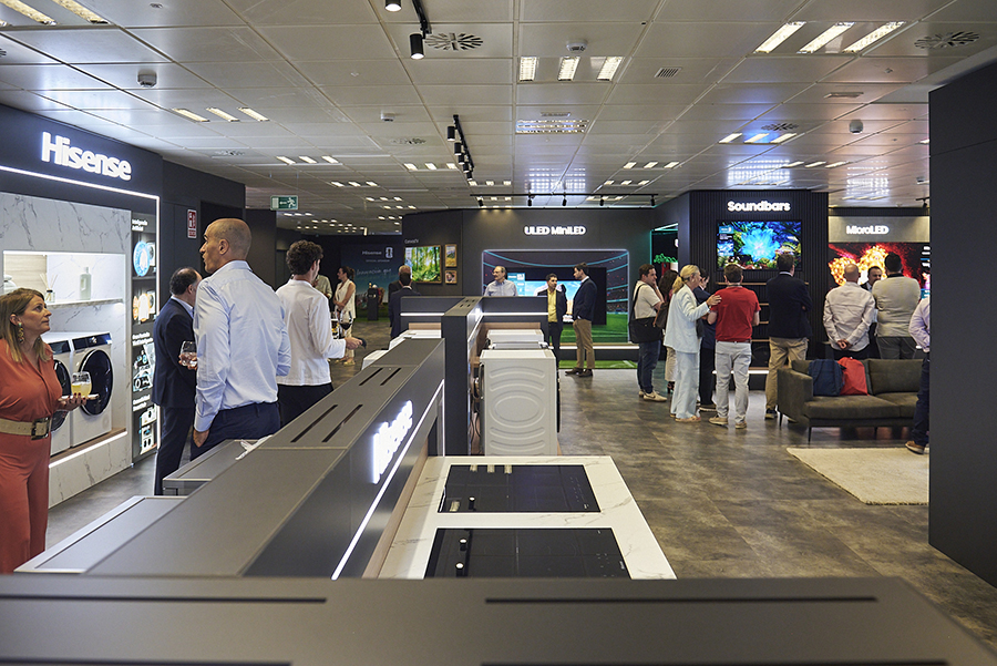 Hisense abre un nuevo showroom en Madrid con foco en televisores y electrodomésticos