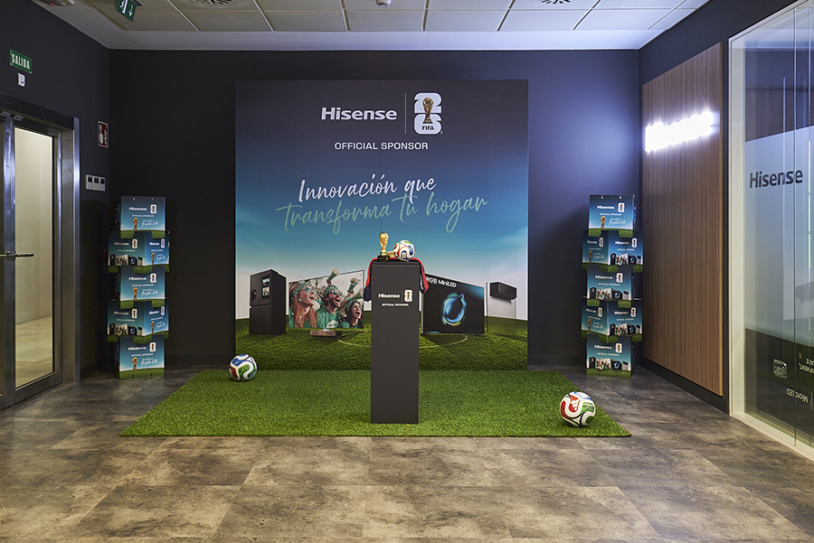 Hisense abre un nuevo showroom en Madrid con foco en televisores y electrodomésticos