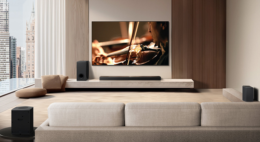LG S95AR, la nueva barra de sonido que transforma el salón en un cine en casa