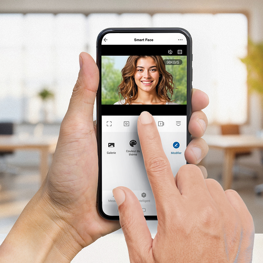 Así es Smart Face, el nuevo videoportero con reconocimiento facial de Thomson