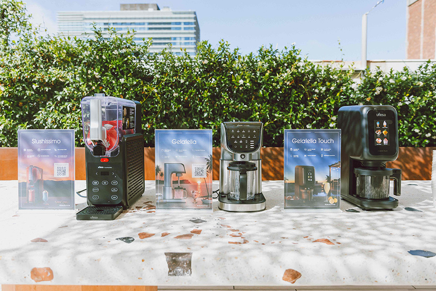 Ufesa presenta sus nuevas heladeras y granizadoras para el verano en Barcelona