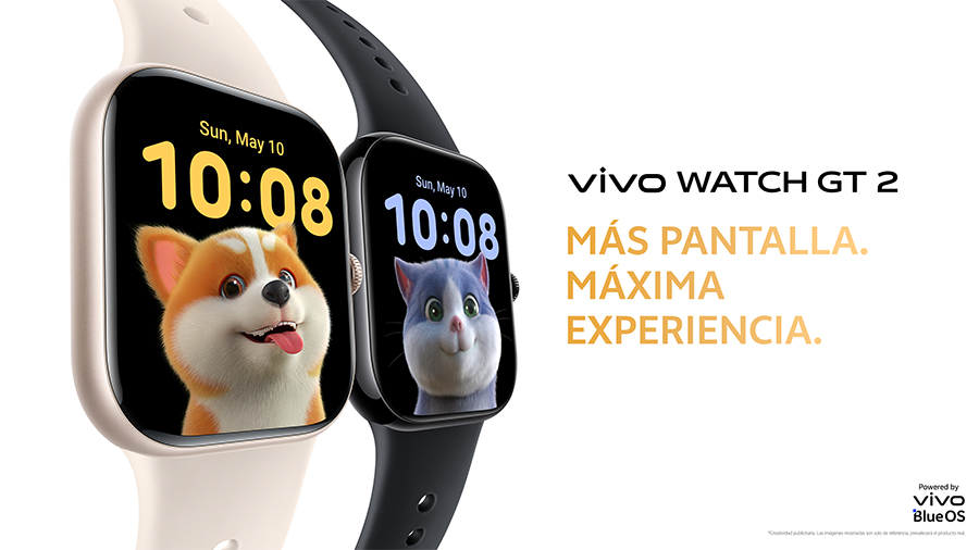 Llega a España el smartwatch Vivo Watch GT 2, el primer wearable global de la marca