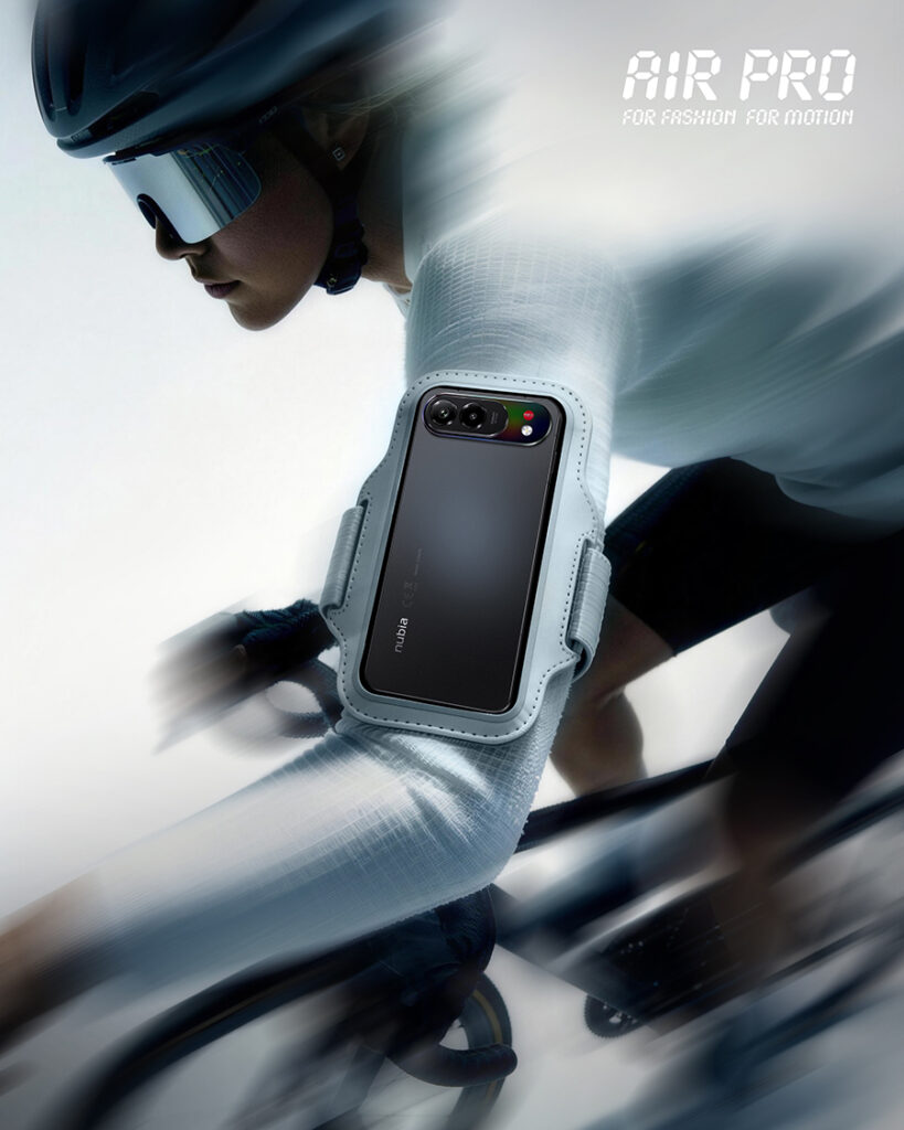 ZTE presenta el Nubia Air Pro, un smartphone ultrafino pensado para el deporte y el uso diario