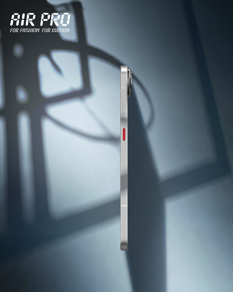 ZTE presenta el Nubia Air Pro, un smartphone ultrafino pensado para el deporte y el uso diario
