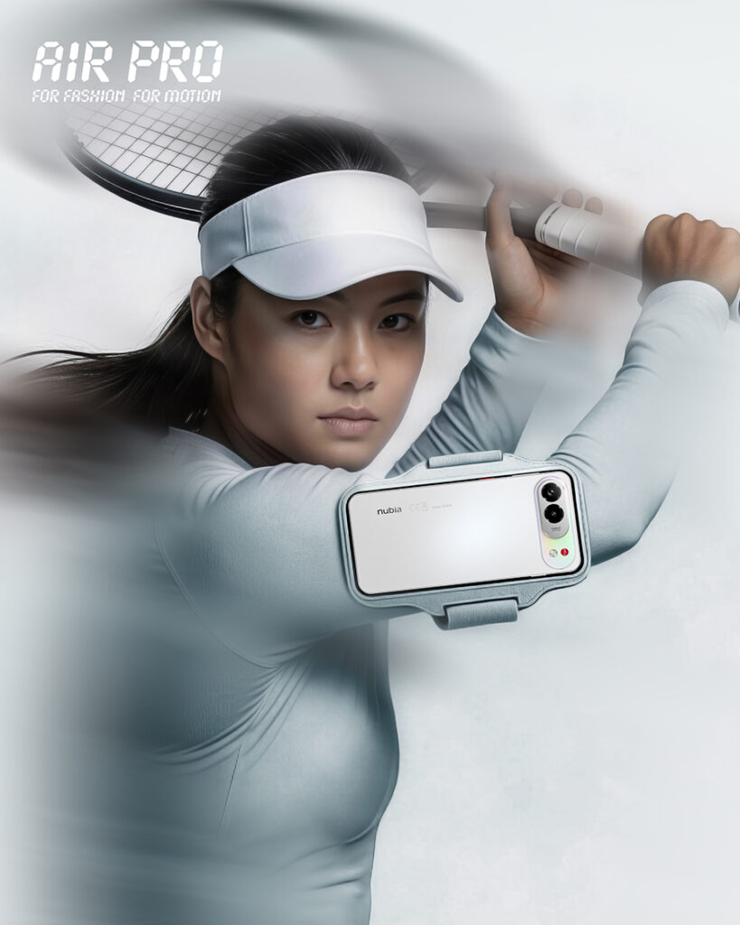 ZTE presenta el Nubia Air Pro, un smartphone ultrafino pensado para el deporte y el uso diario
