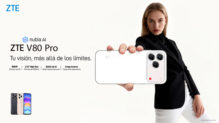 Los nuevos ZTE V80 Pro y V80 Max llegan a España con funciones de IA y carga inversa