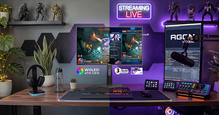 El Agon Pro AGP277QKDC llega a España con 720 Hz, Dual Frame Mode y panel Tandem WOLED