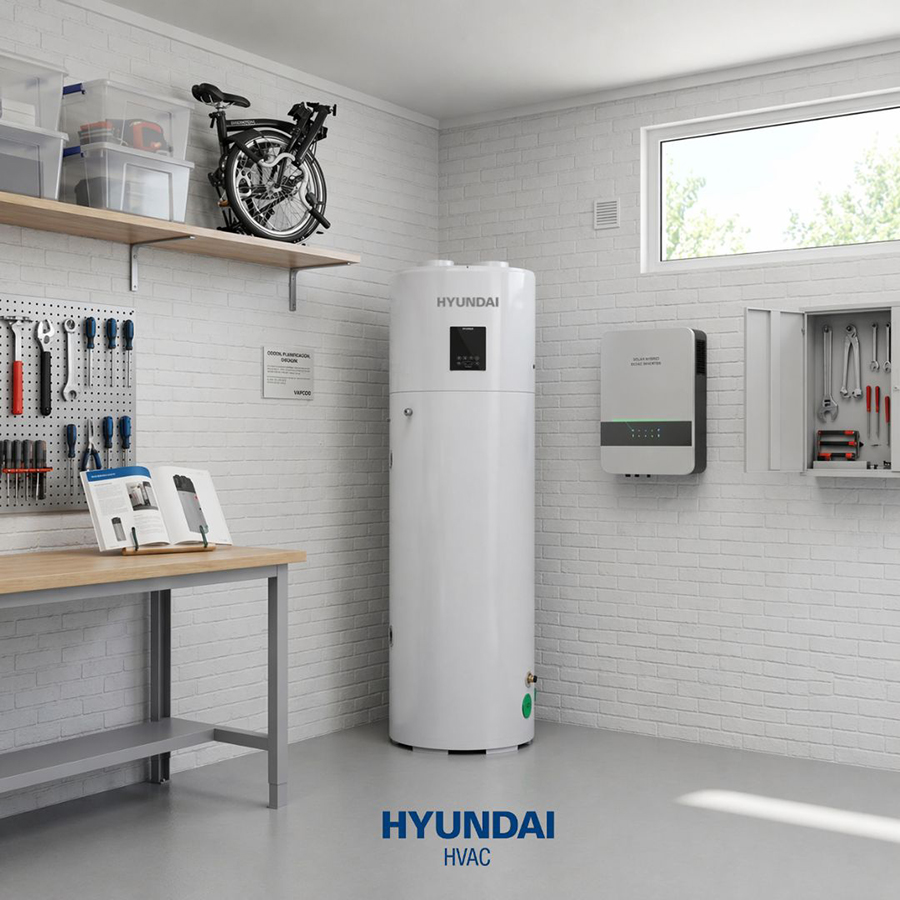 Hyundai amplía su catálogo de aerotermia con la nueva gama de acumuladores Aquatherm