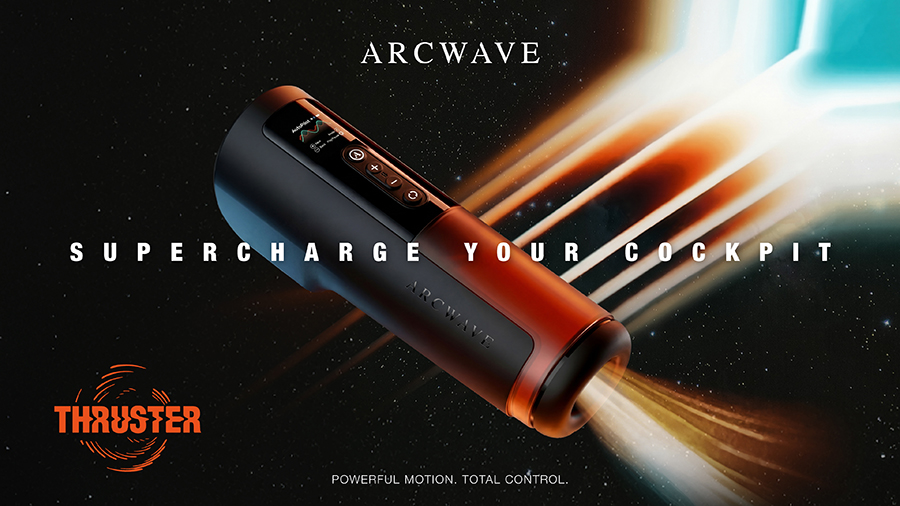 Arcwave lanza Orbit y Thruster, dos dispositivos que reinventan el placer masculino