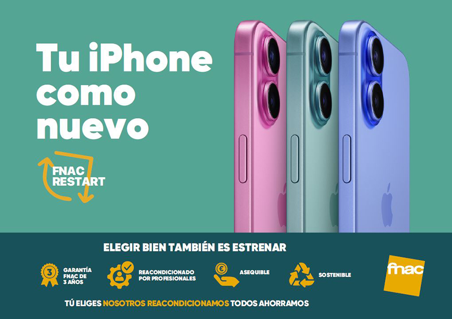 Fnac España apuesta por los dispositivos reacondicionados con Fnac Restart